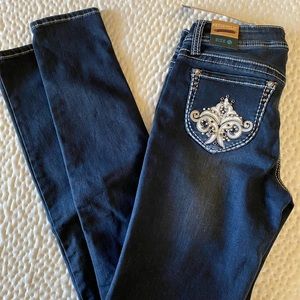 Hydraulic Bedazzeled Jeans